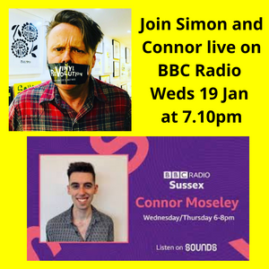 Listen to Simon talking about NAKED Record Club live on BBC Radio