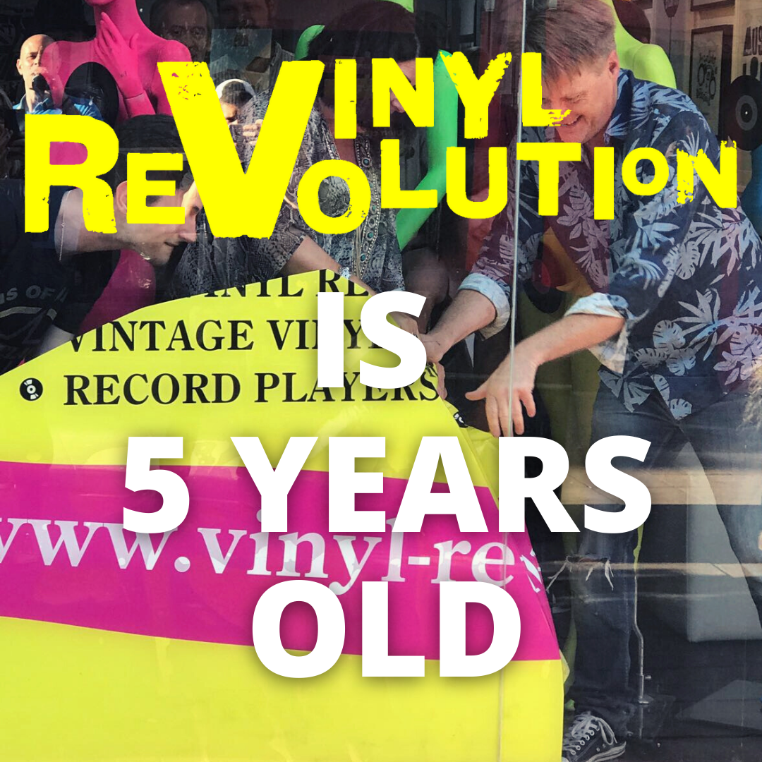 Vinyl Revolution is 5 years old