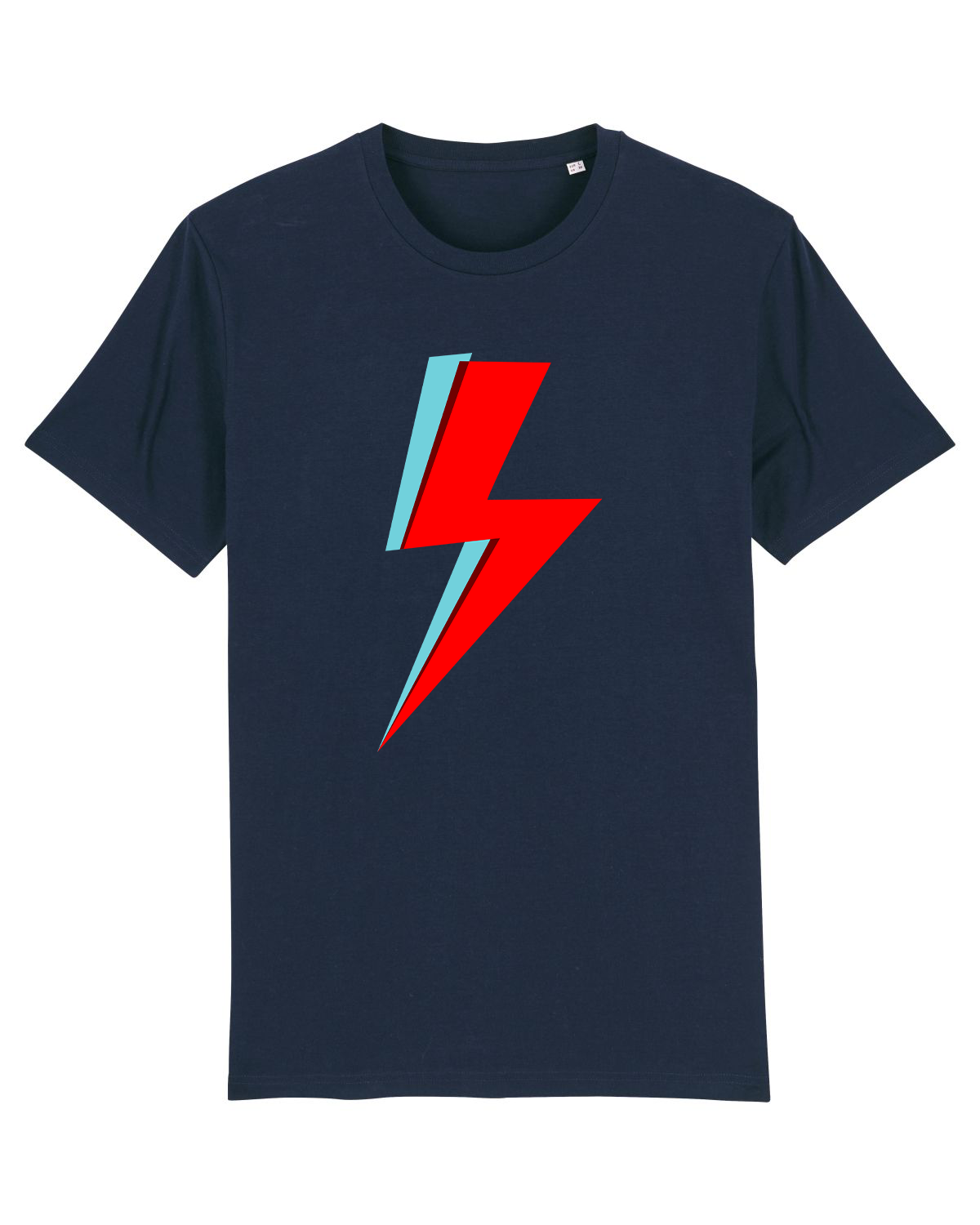 'Bowie Bolt' Organic Unisex T-shirt