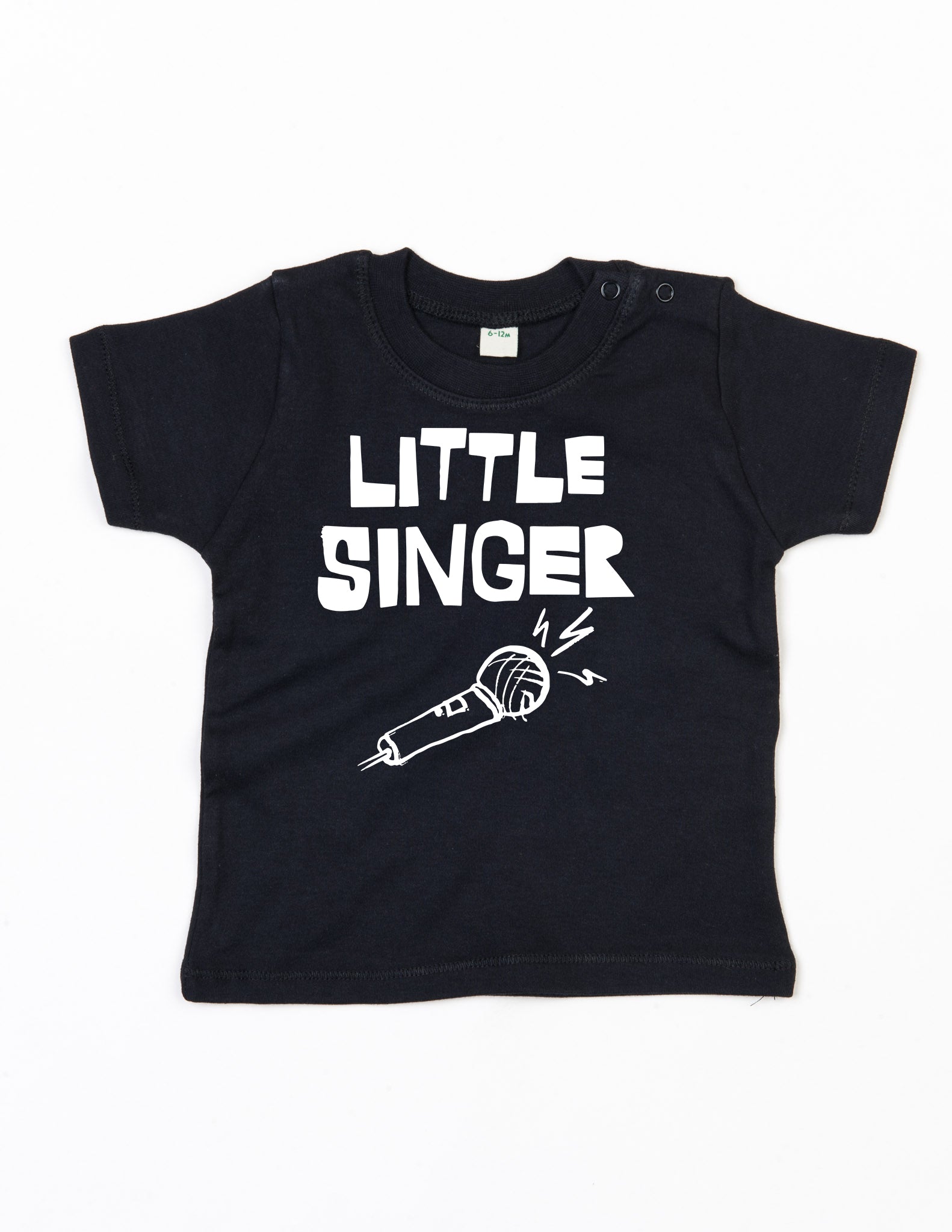 T-shirt biologique pour bébé 'Little Singer'