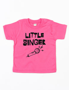 T-shirt biologique pour bébé 'Little Singer'