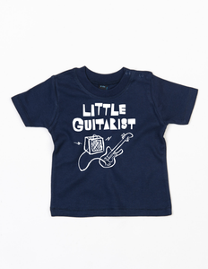 Little Guitarist Organic Baby T-shirt