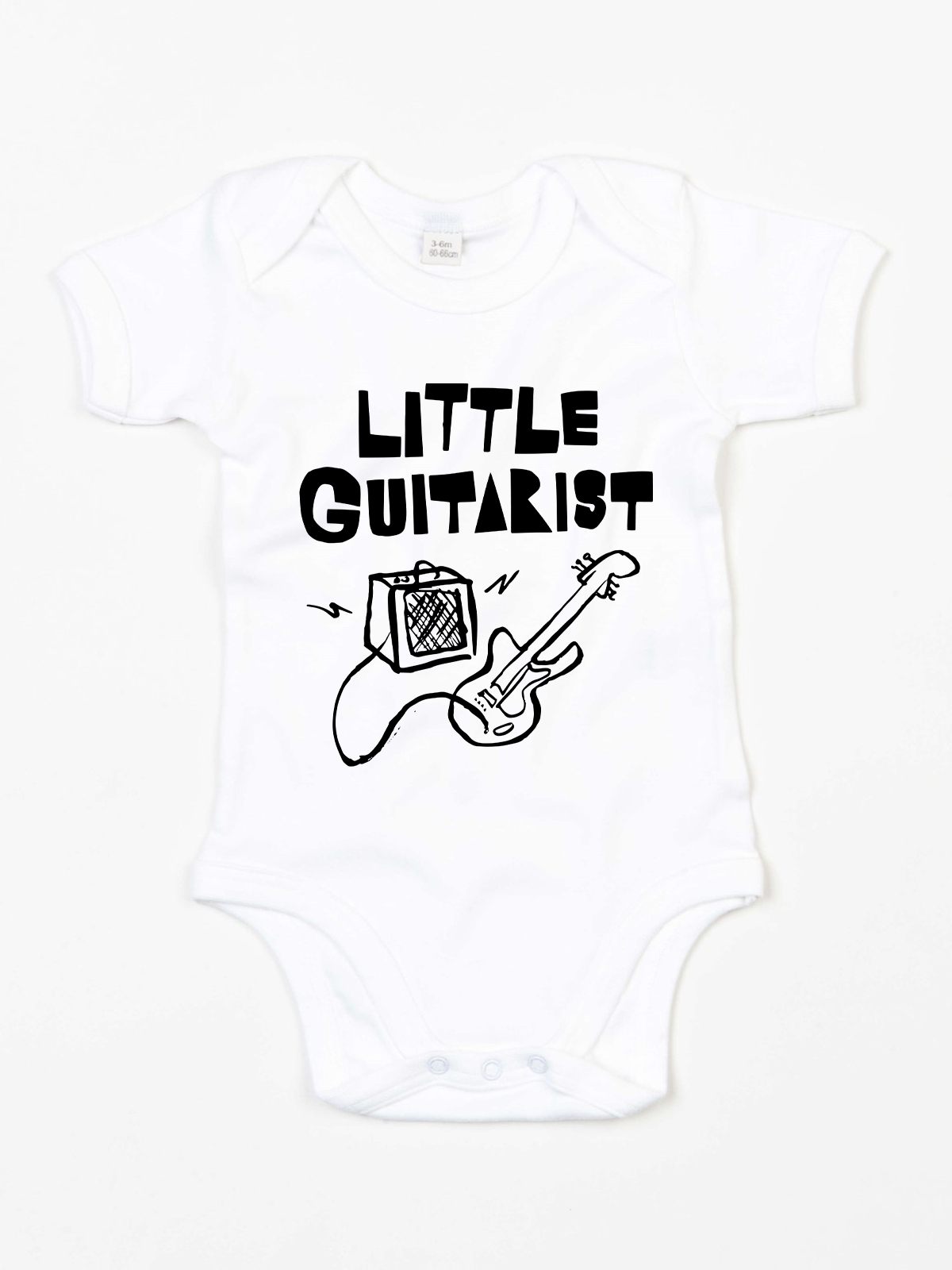 'Little Guitarist' Organic Babygro