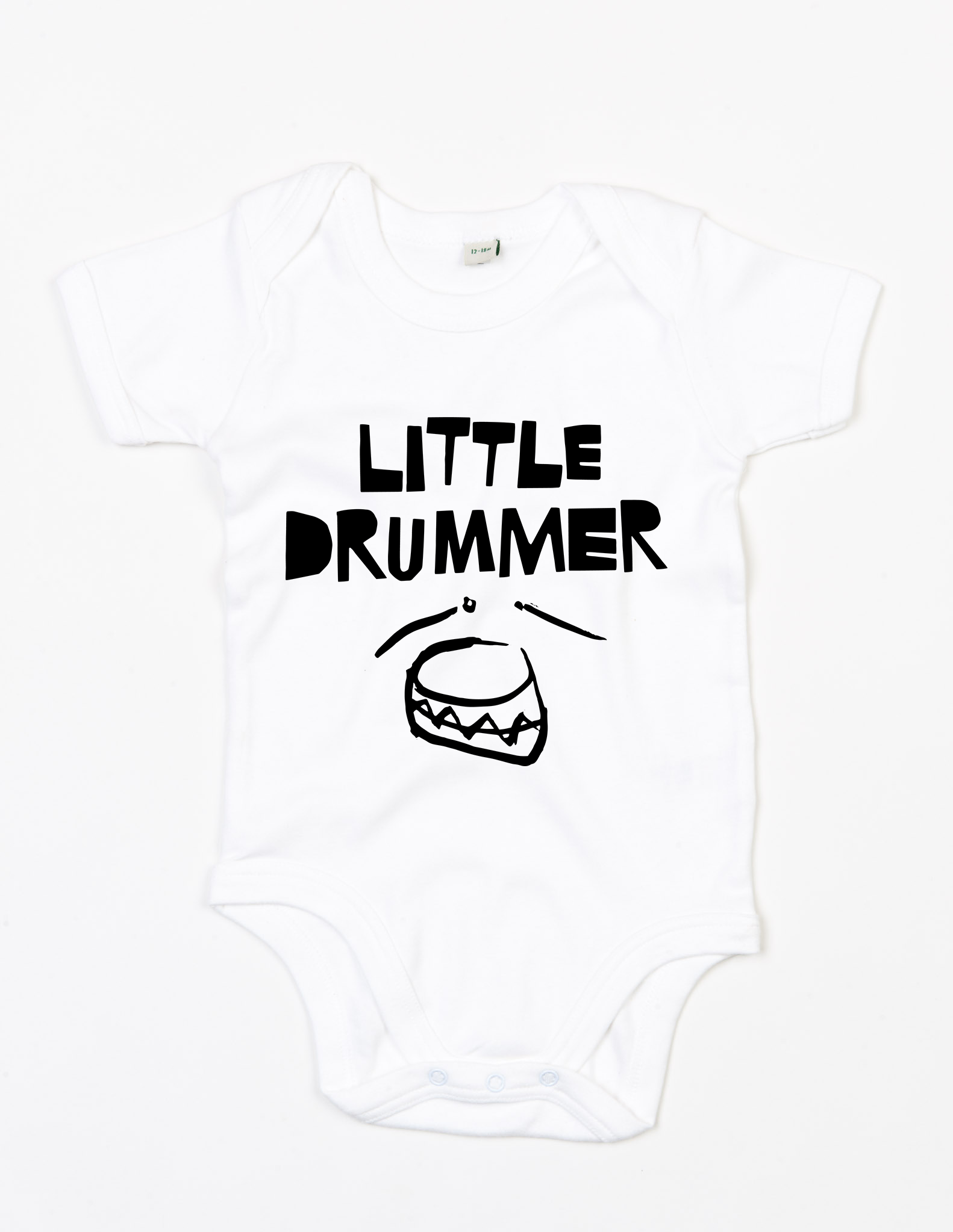 'Little Drummer' Organic Babygro