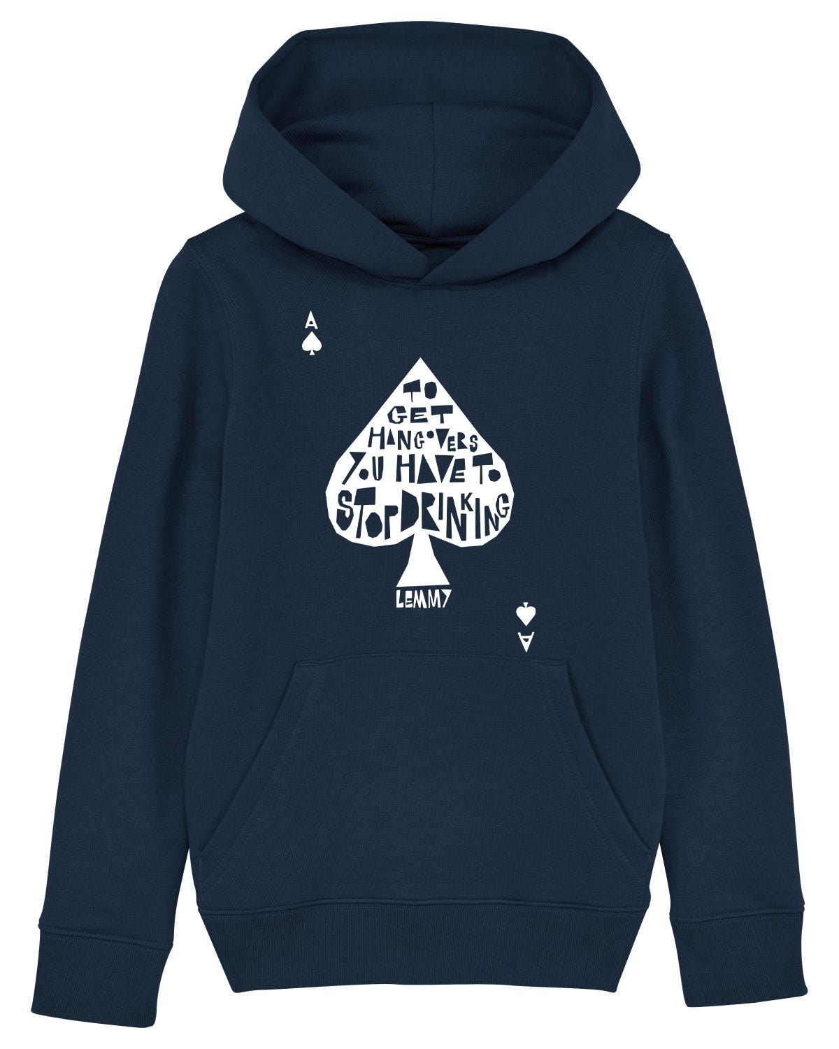'To Get Hangovers You Have To Stop Drinking' Organic Adult Unisex Hoodie