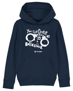 'You Can't Arrest Me I'm A Rock Star' Organic Adult Unisex Hoodie