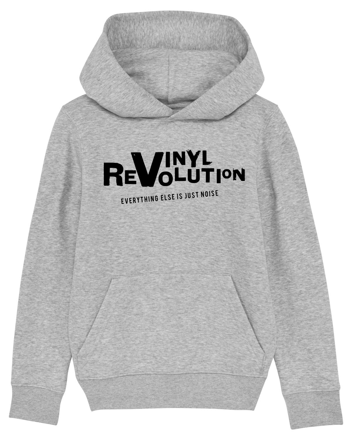 'Vinyl Revolution' Organic Kids Hoodie