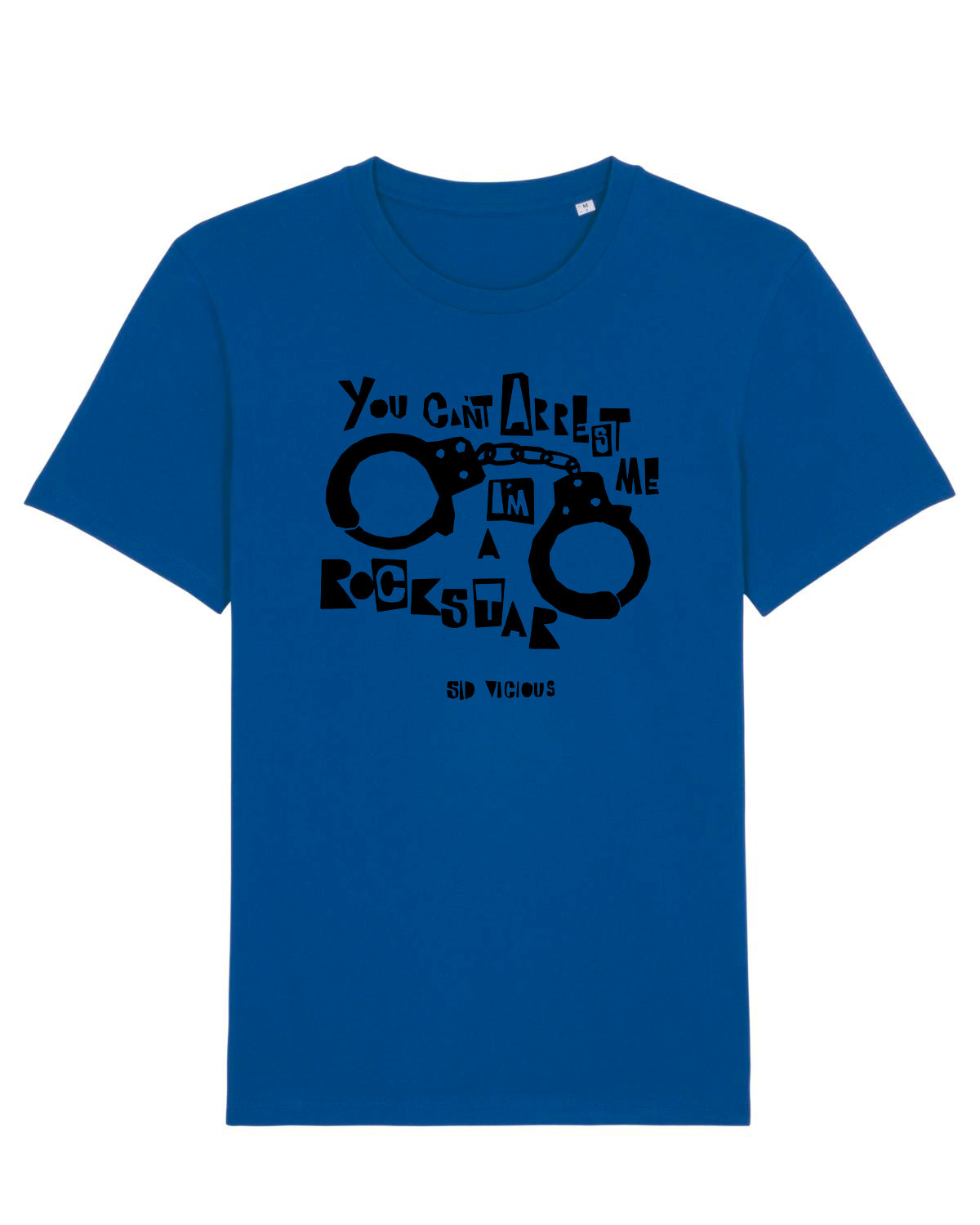 'You Can't Arrest Me I'm A Rock Star' Organic Unisex T-shirt