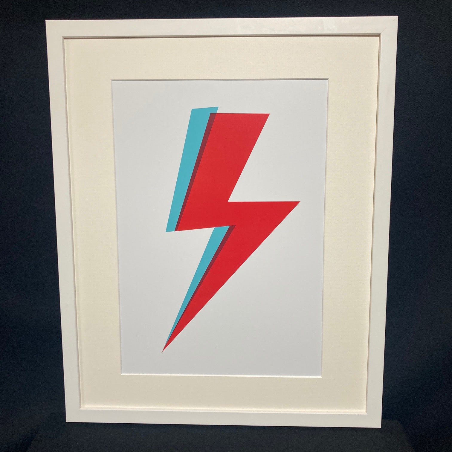 'Bowie Bolt' Art Print