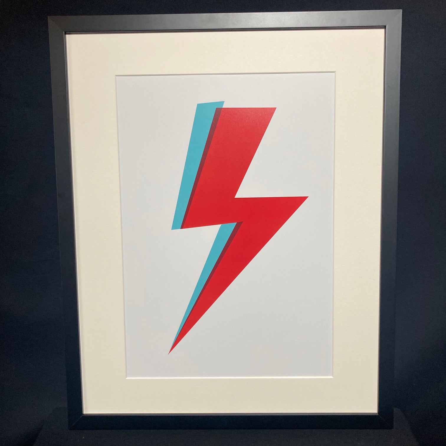 'Bowie Bolt' Art Print