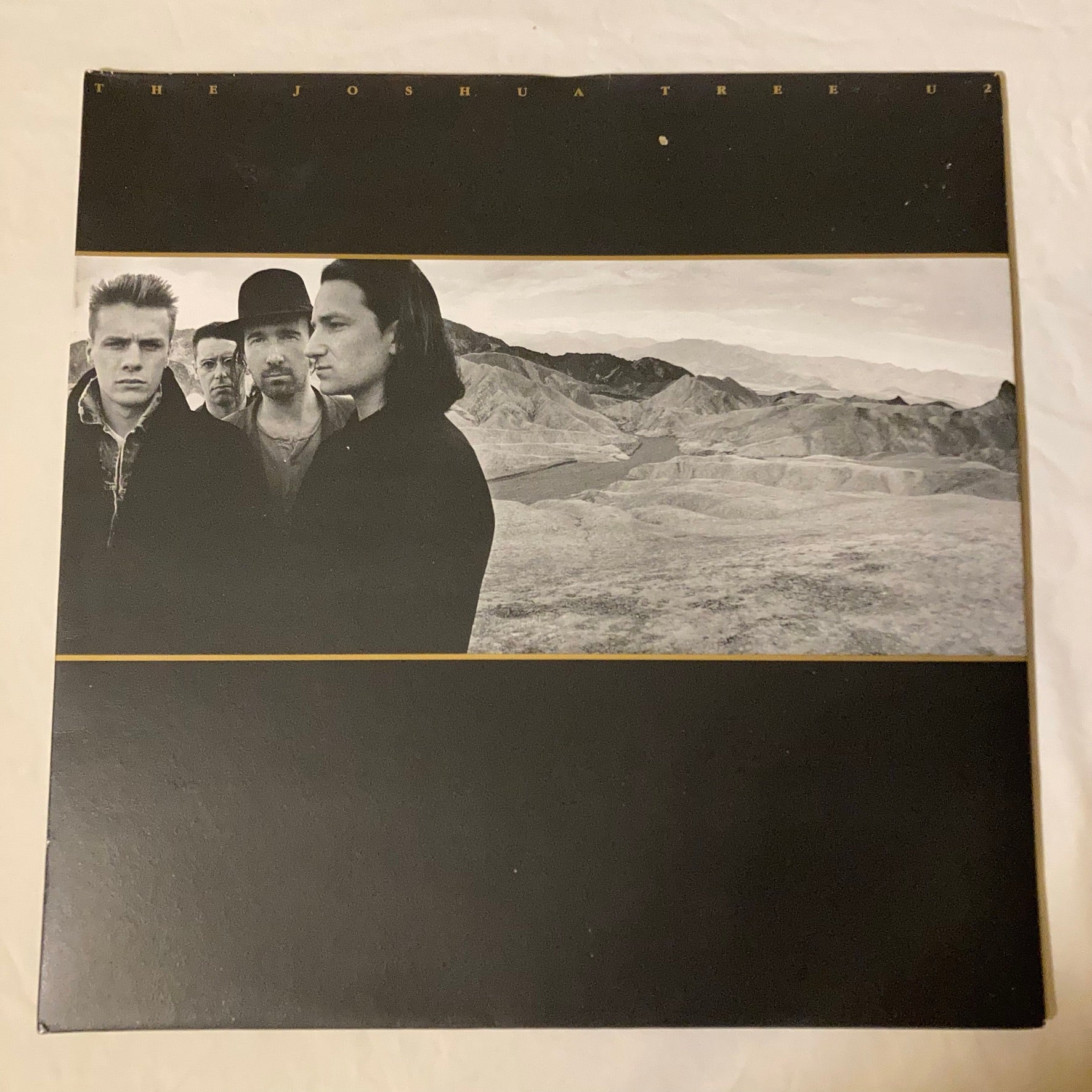 U2 - The Joshua Tree Original vinyl album w/poster