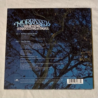 Morrissey - Something Is Squeezing My Skull 7" single (1 of 25 Moz titles available!)