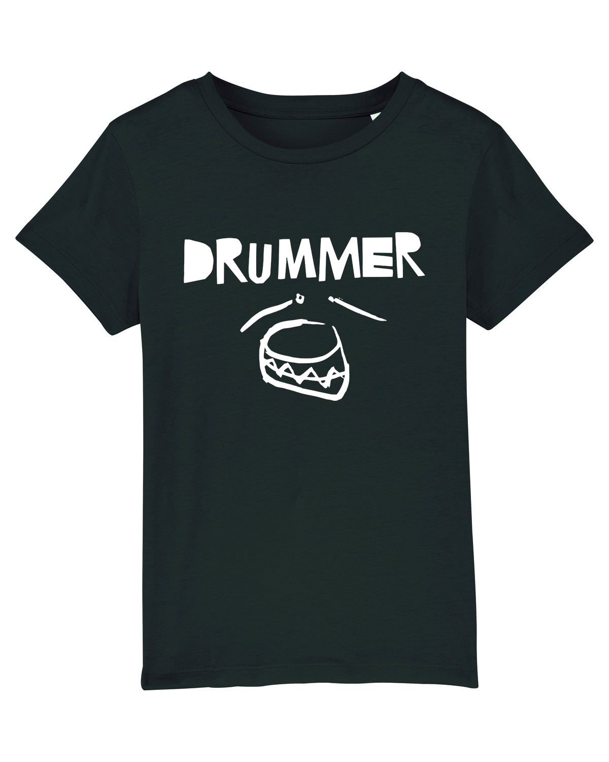 'Drummer' T-shirt biologique pour enfants