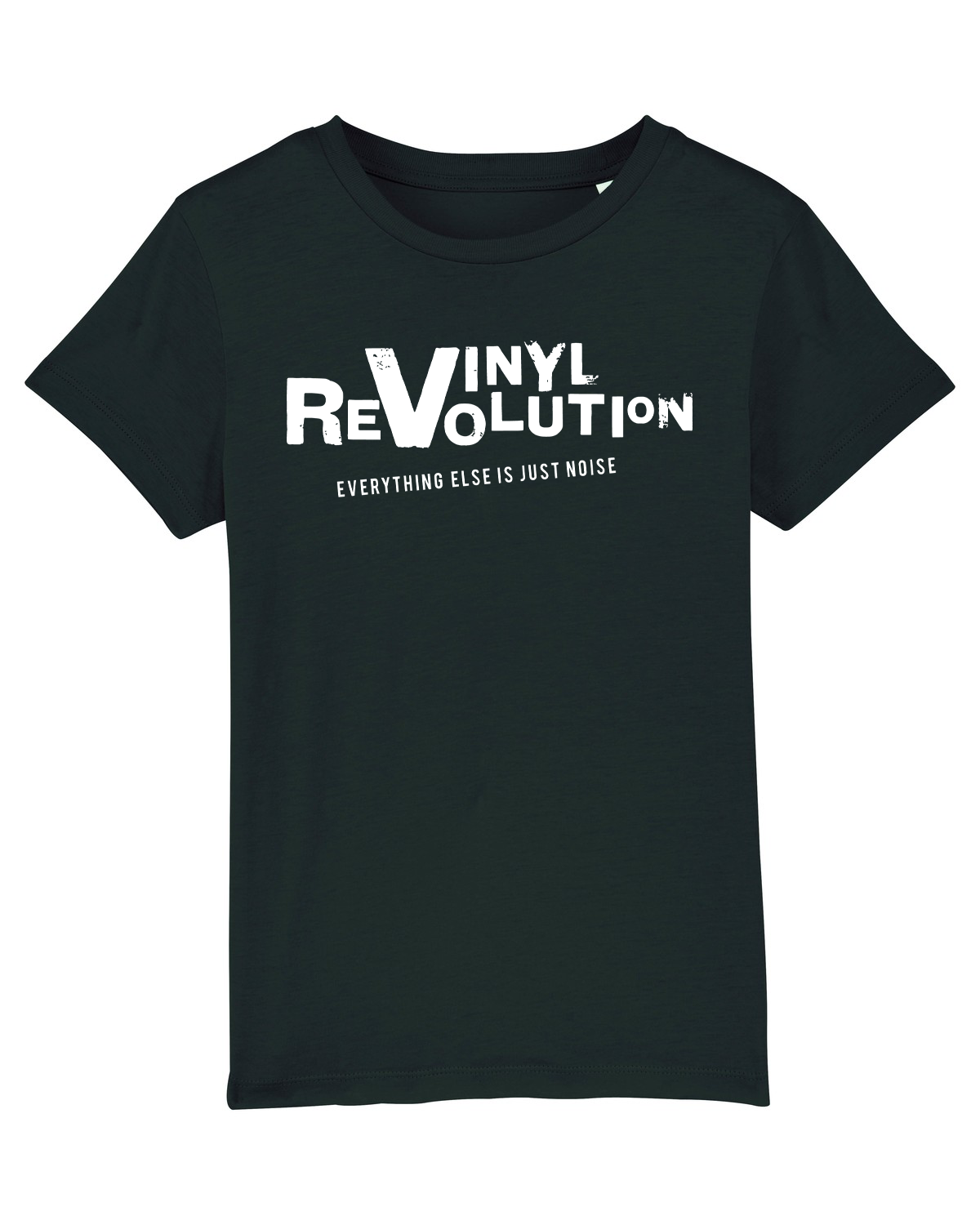 'Vinyl Revolution' Organic Kids T-shirt