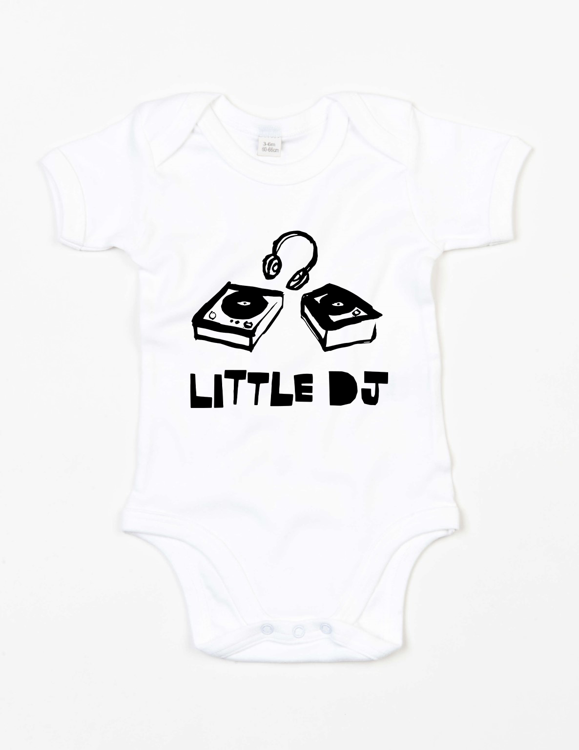 'Little DJ' Organic Babygro
