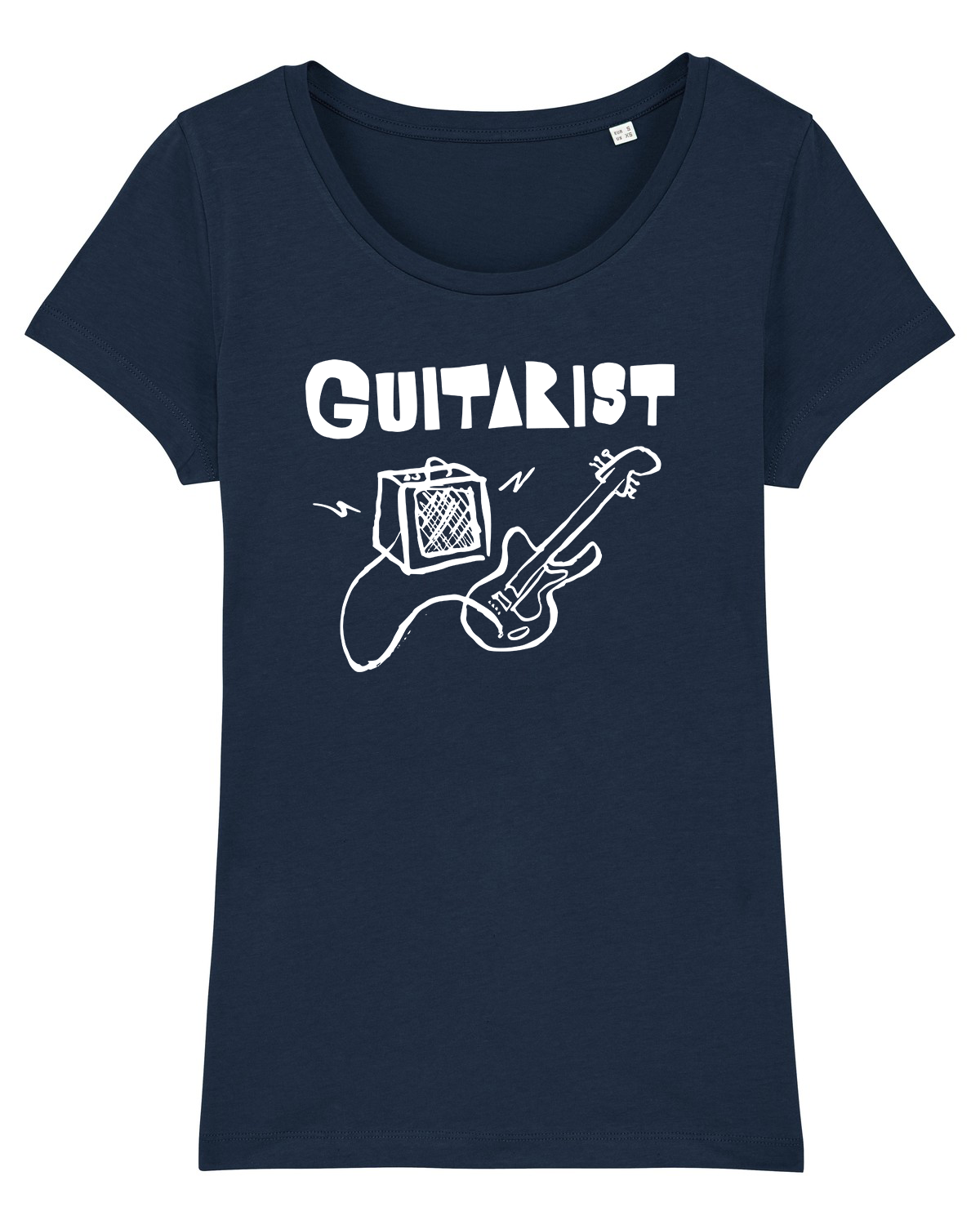 'Guitarist' Organic Womens T-shirt