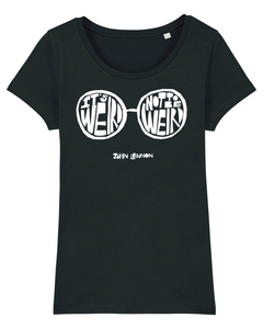 T-shirt bio pour femmes 'It's Weird Not To Be Weird'