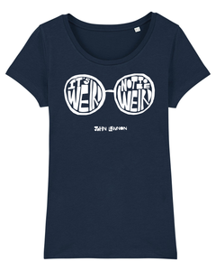 T-shirt bio pour femmes 'It's Weird Not To Be Weird'