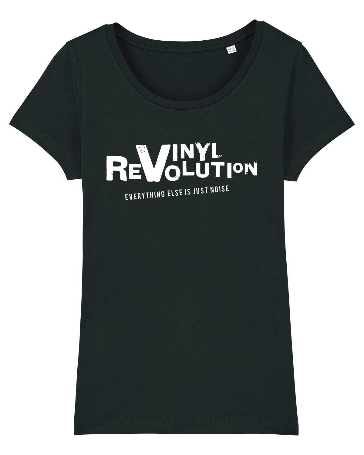 T-shirt bio pour femmes 'Vinyl Revolution'