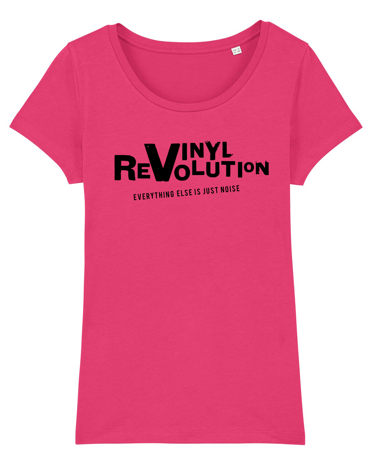 T-shirt bio pour femmes 'Vinyl Revolution'