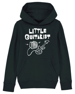 'Little Guitarist' Sweat à Capuche Biologique pour Enfants