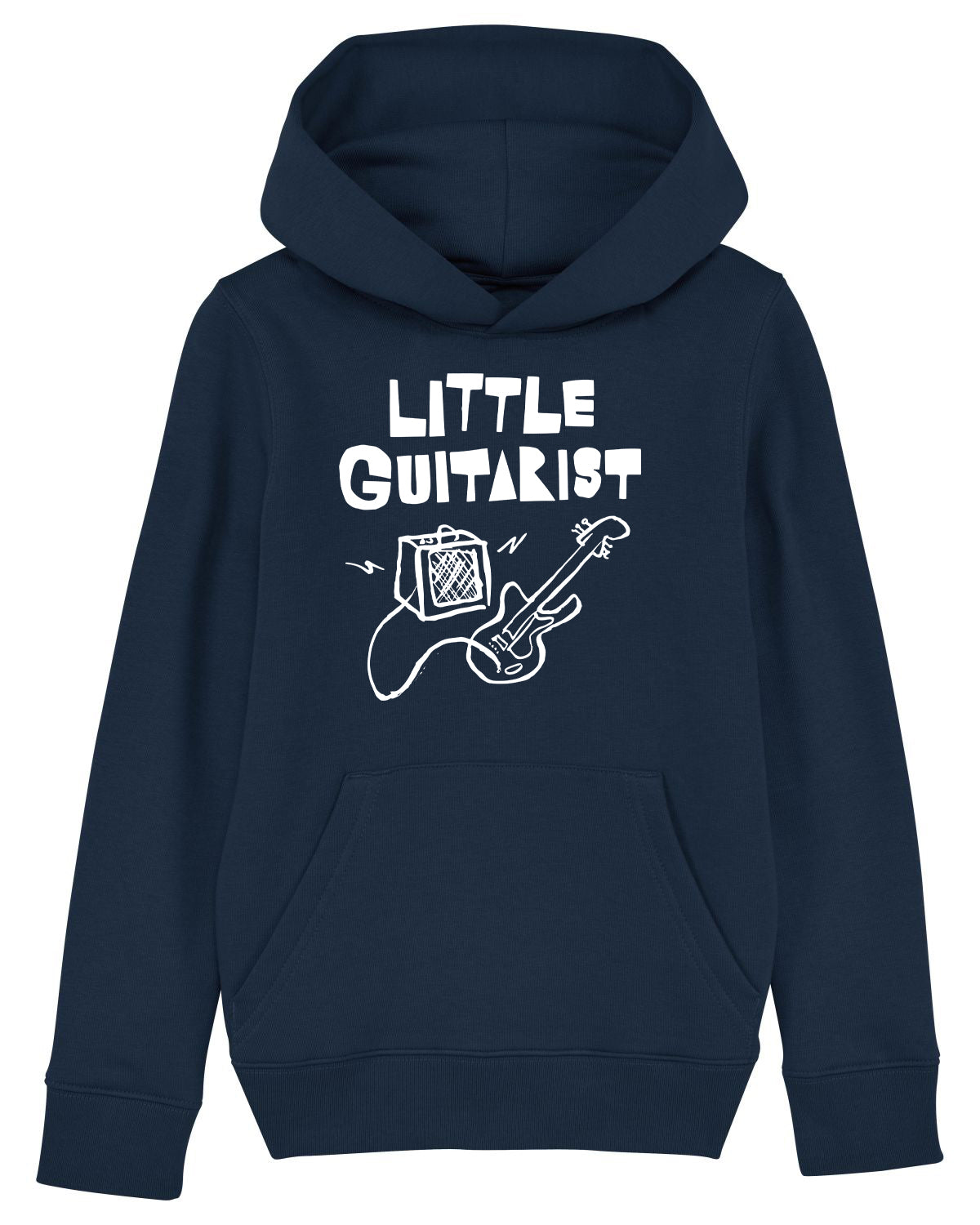 'Little Guitarist' Sweat à Capuche Biologique pour Enfants