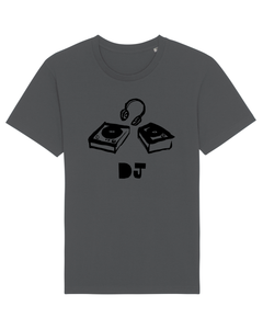 'DJ' Organic Unisex T-shirt