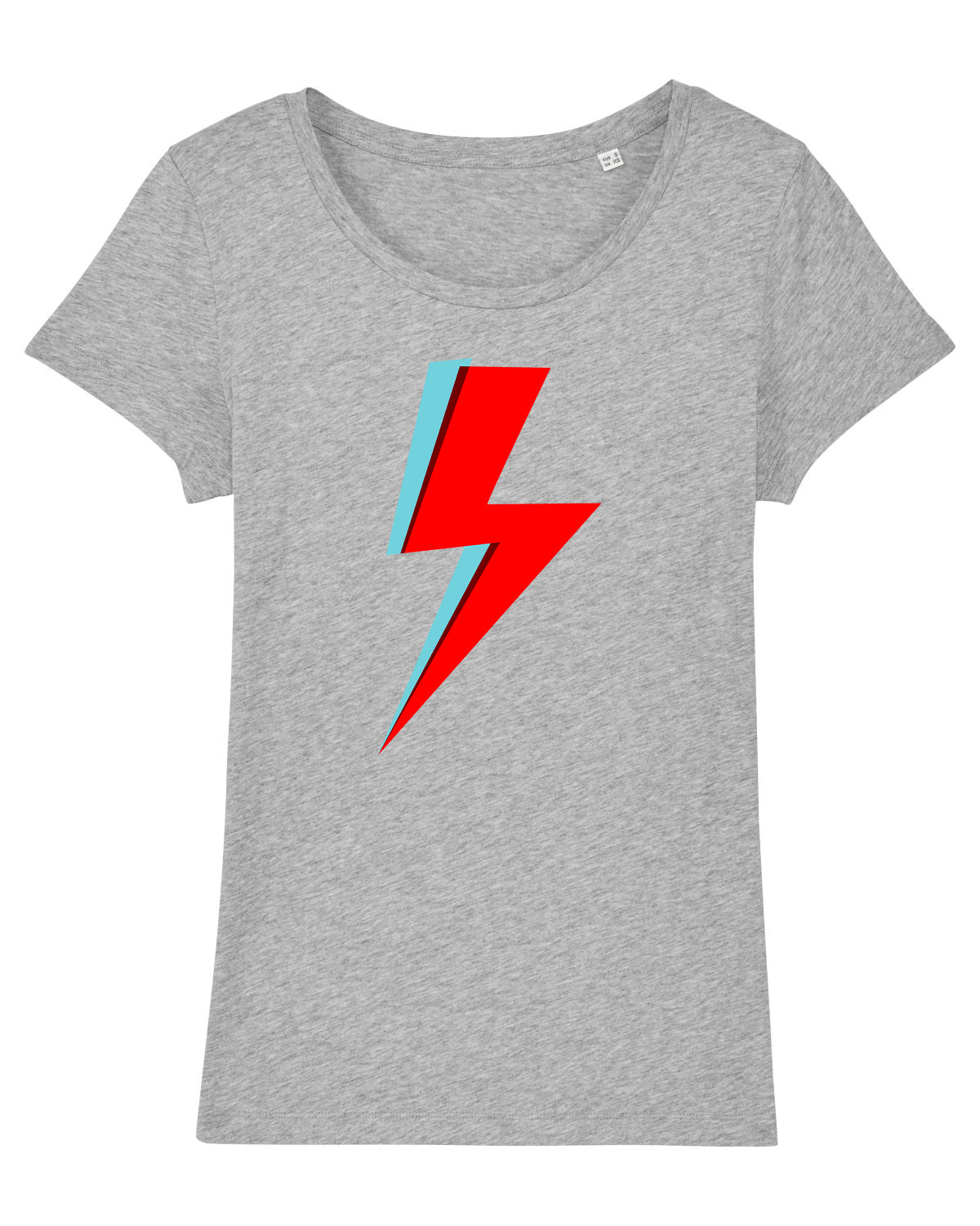 T-shirt bio 'Bowie Bolt' pour femmes